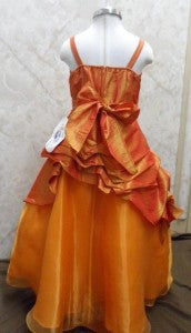 Girls Ball Gown With Shawl