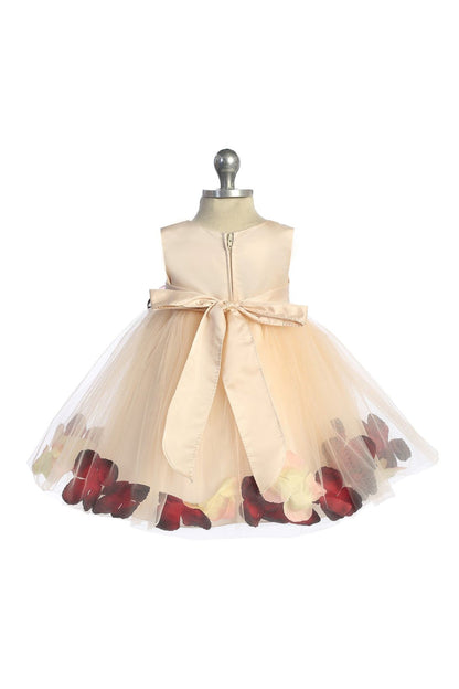 Classics Flower Petal  Dress - Blush 
