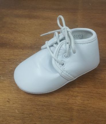 Shoe Baby Boys Leatherette - White