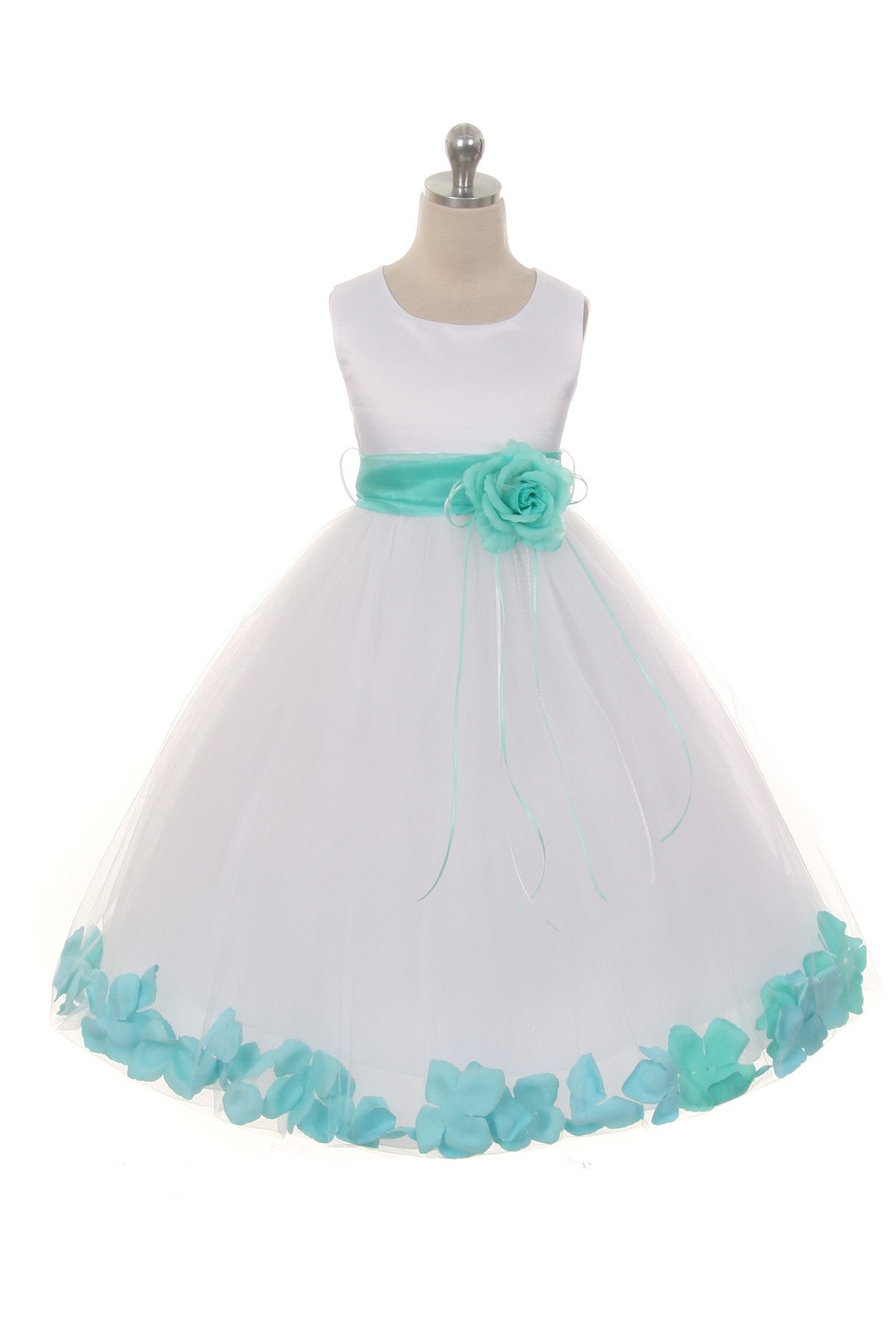 Classics Flower Petal Sash Dress