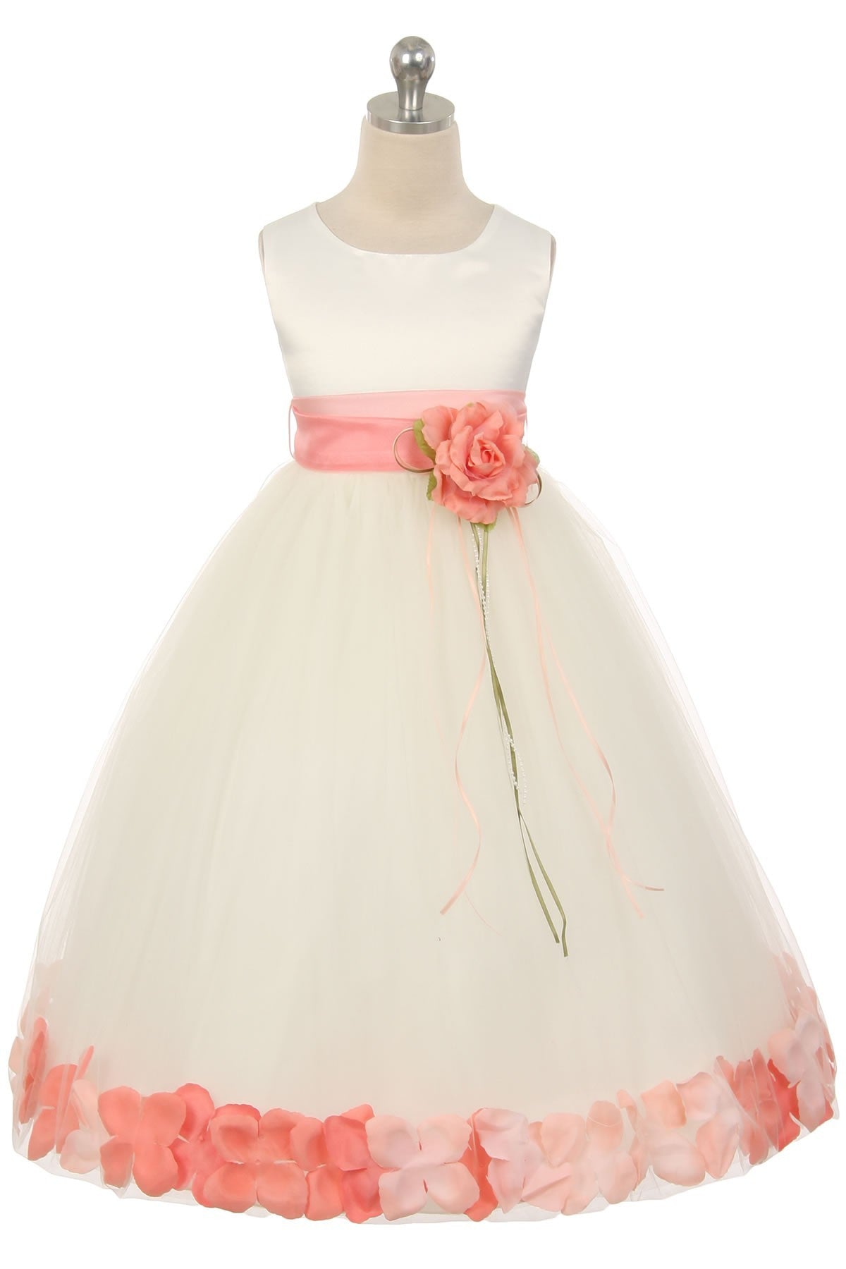 Classics Flower Petal Sash Dress