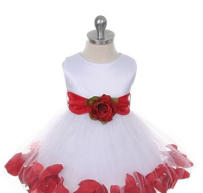 baby petal dress
