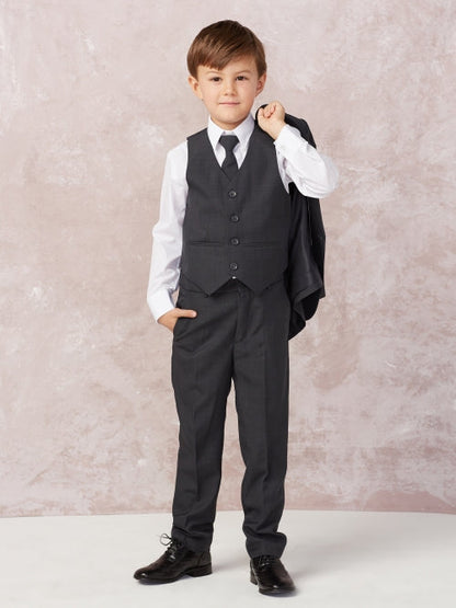 Affordable Boys Classic Vest Set - Ocean Blue - Grandma's Little Darlings boys vest set for boys and Ring Bearers in wedding great formal boys vest set outfit for weddings. Shop Grandmas Little Darling