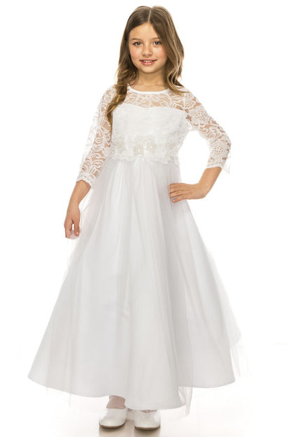 Long Sleeve Communion Dresses