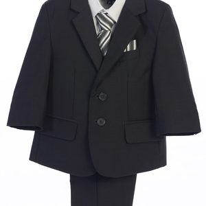 Husky Boys Suit Plus Size - Light Gray