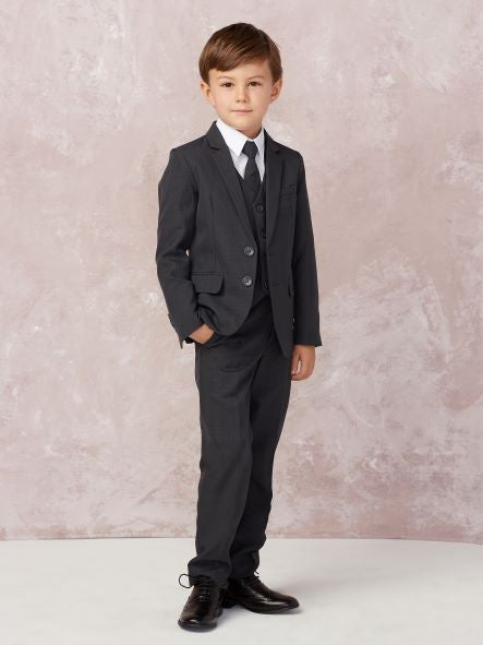 Boys 5 Piece Suit Navy Blue Grandma s Little Darlings