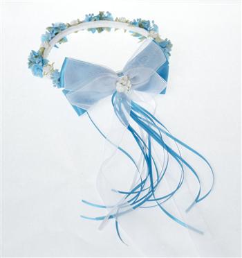 Hair Wreath - Baby Blue