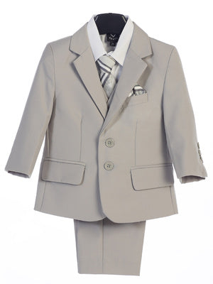 Husky Boys Suit - Light Gray