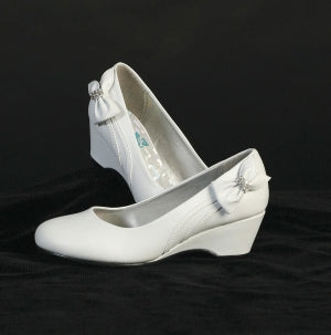 Wedge Dress Shoe - White
